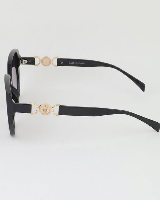 Blue Lion Emblem Sunglasses