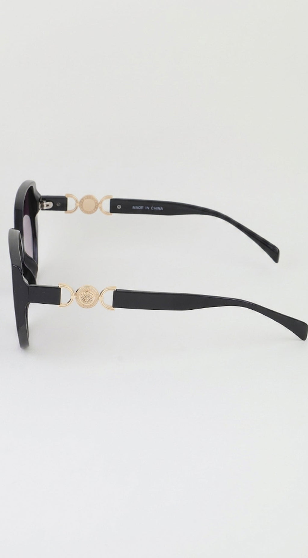 Orange Lion Emblem Sunglasses