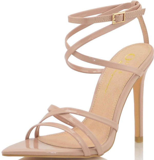 Nude Annabella Strappy Heel