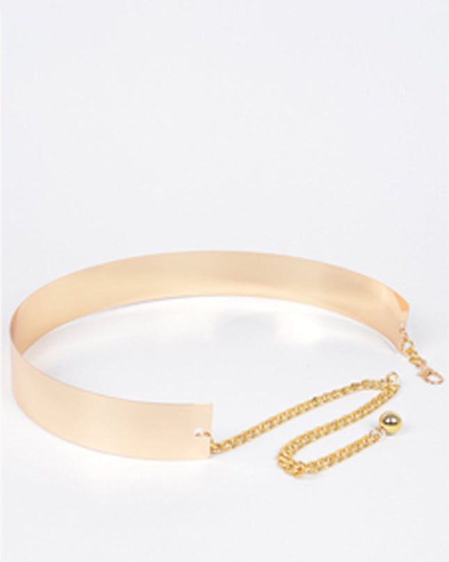Gold Plate Waist Belt