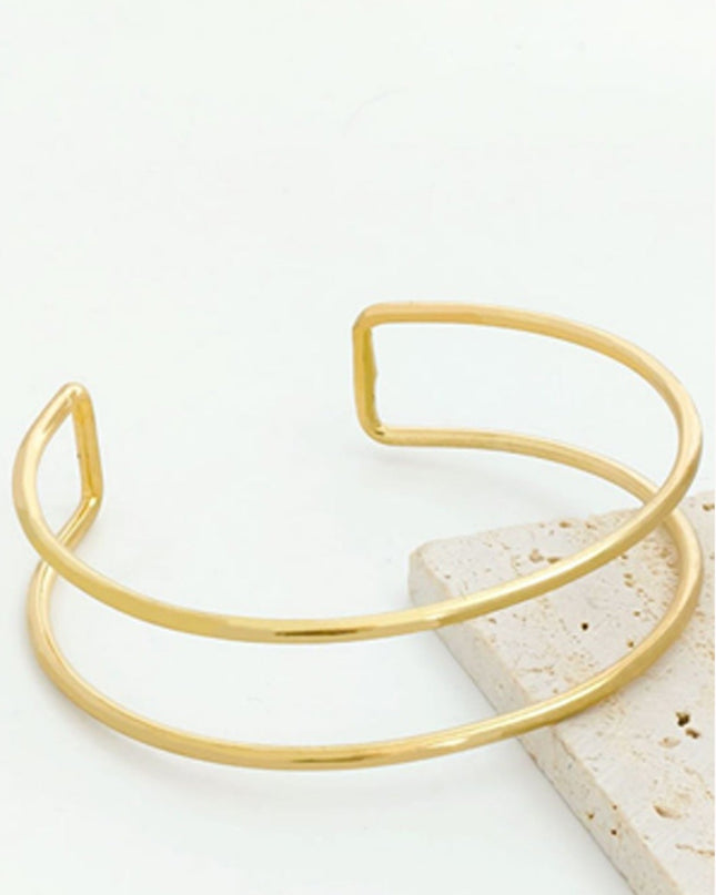 Gold Wrap Arm Cuff Bracelet