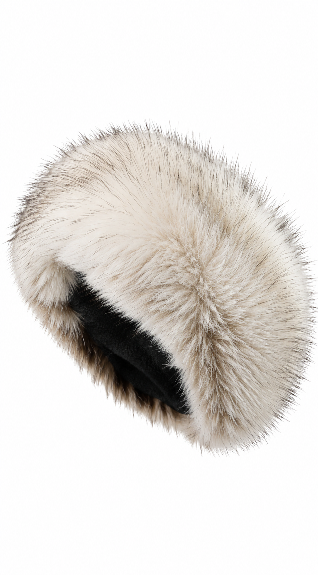 White Furry Headband Earmuff