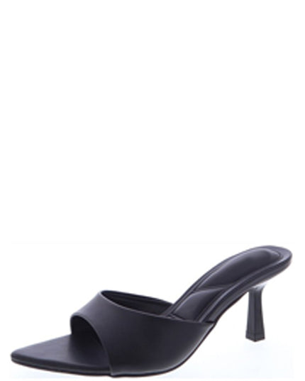Black Malina Heeled Mules
