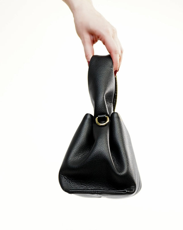 Black PU Mini Handbag