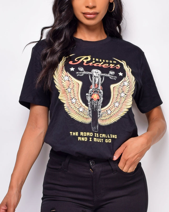 Black Boyfriend Graphic Tee
