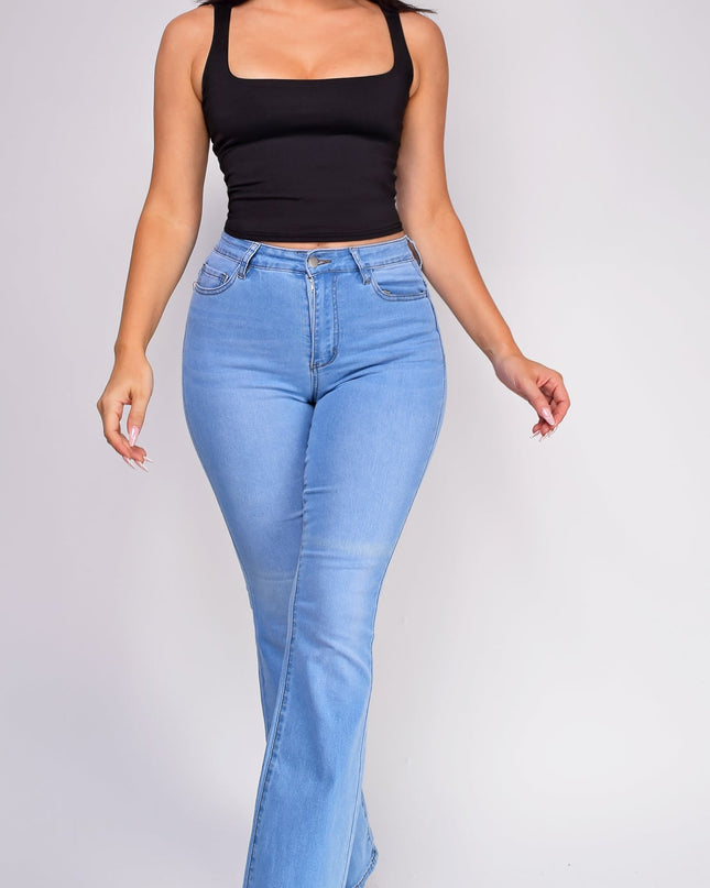 Black Scoop Neck Tank Top