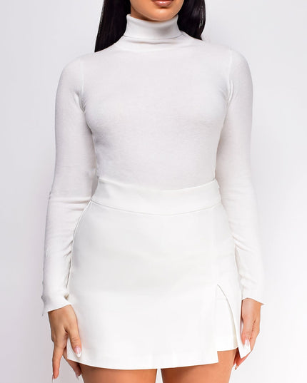 Nysa White Skort