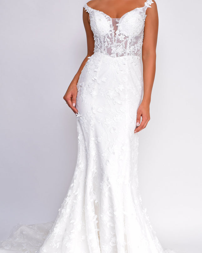 Off White Bridal Gown