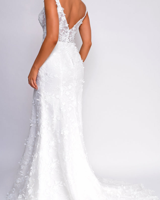 Off White Bridal Gown
