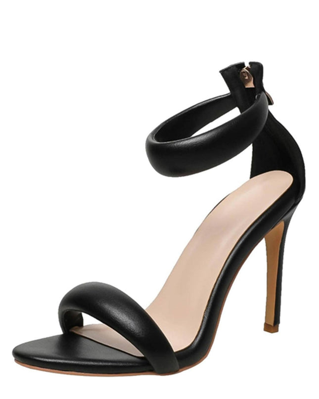 Black Strap High Heel