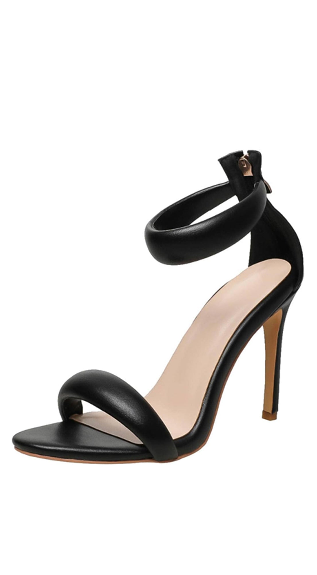 Black Strap High Heel