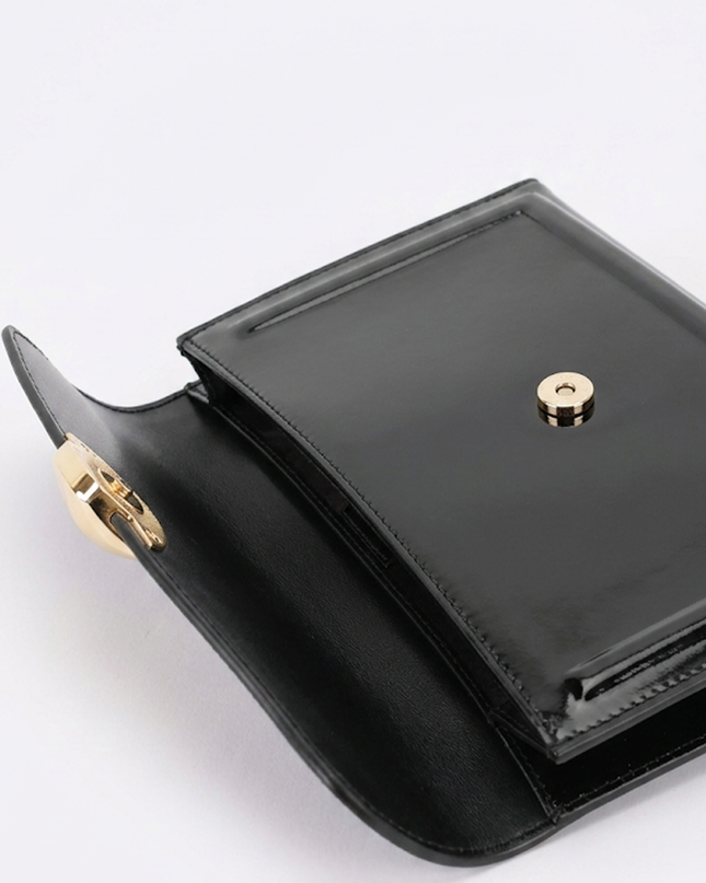 Black Noir Luxe Clutch Bag