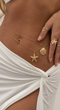 Gold Layered Waist Chain