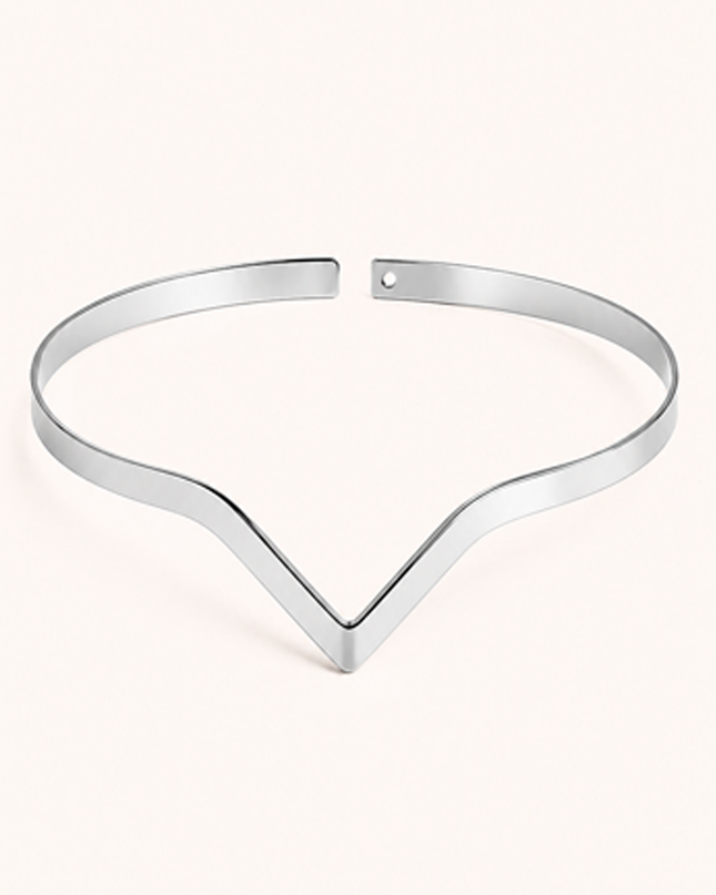 Silver Arm Cuff Bracelet