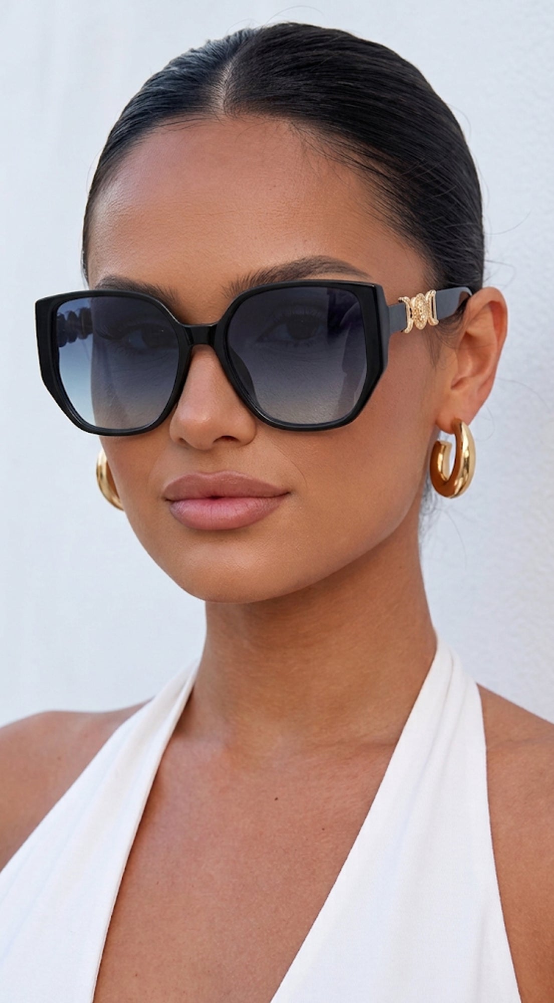 Blue Lion Emblem Sunglasses