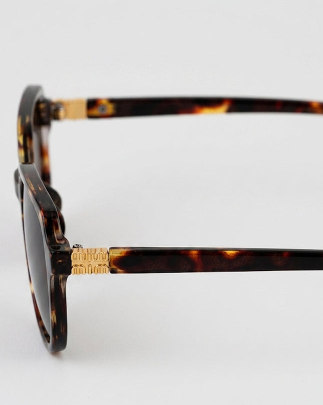 Brown Monaco Square Sunglasses