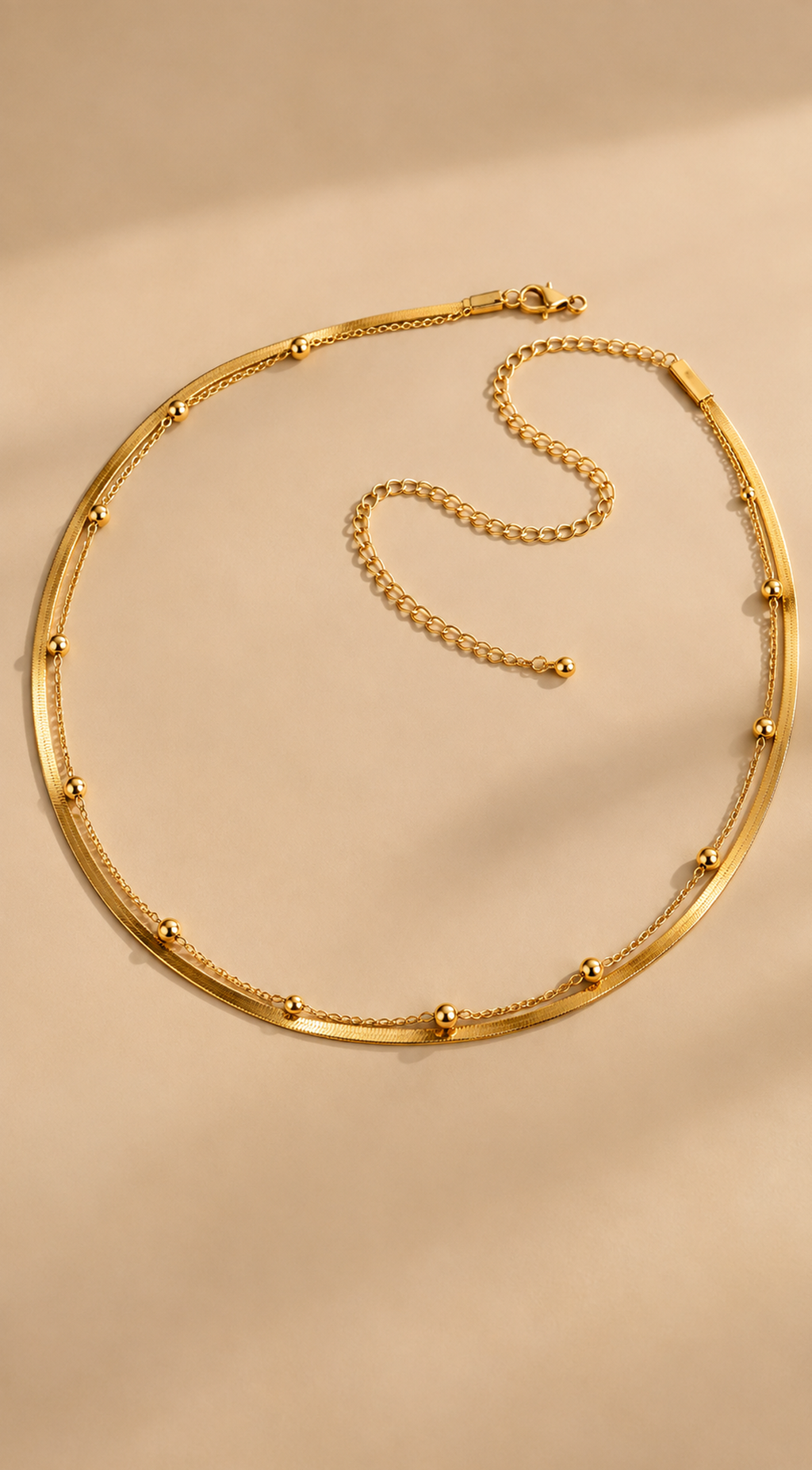 Gold Double Strand Waist Chain
