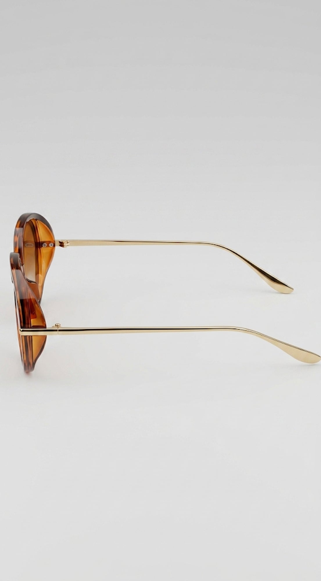 Brown Riviera Oversized Sunglasses