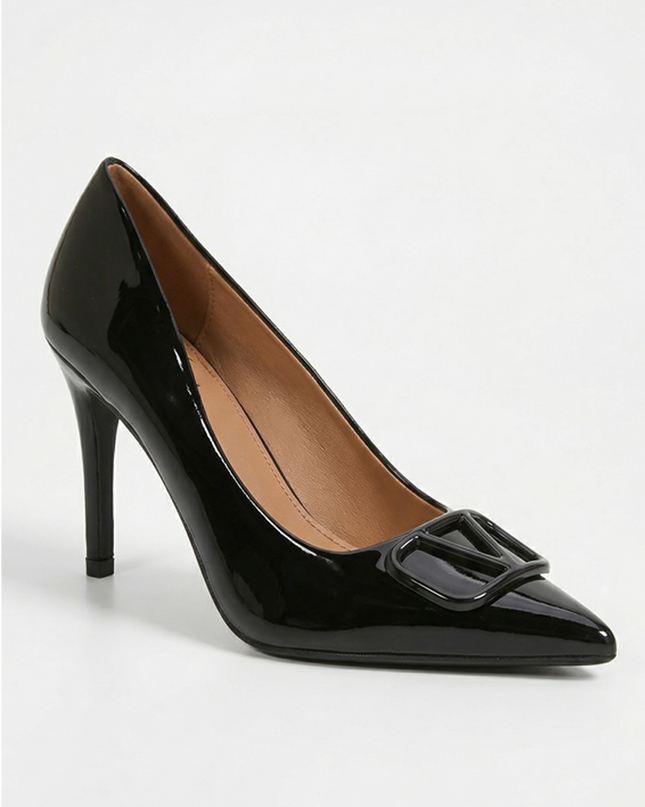 Black Pointed Toe Pumps