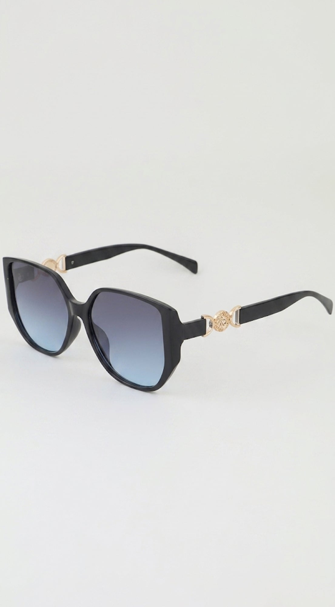 Blue Lion Emblem Sunglasses