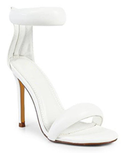 White Strap High Heel